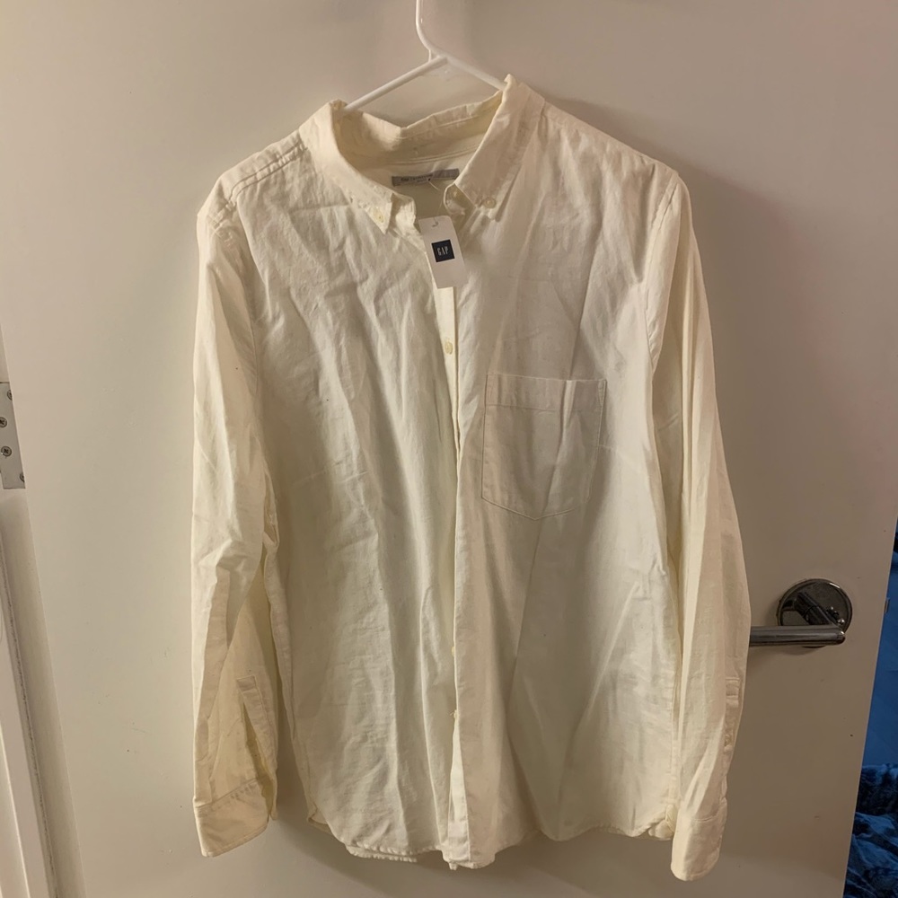 Cotton button down shirt